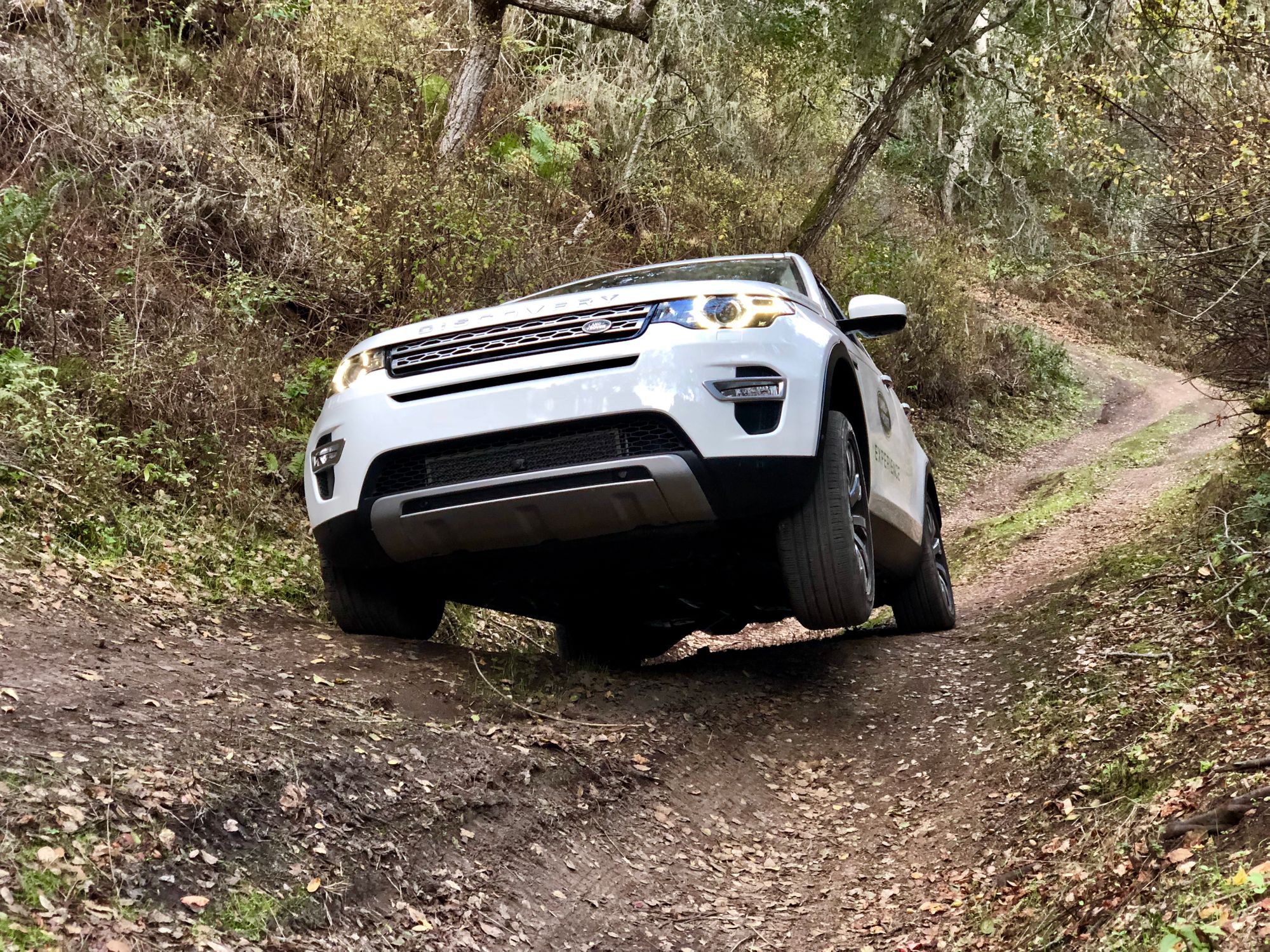 4WD training at the Carmel Land Rover Experience Nov 2017